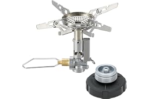 CAMPINGMOON XD-2F Patronkök Bärbart Kompakt Vikbart med tändare Ventilpatronadapter XD-2F/Z07