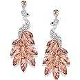 YouBella Jewellery Valentine Collection AAA Swiss Zircon Peacock Earings Fashion Earrings for Girls and Women