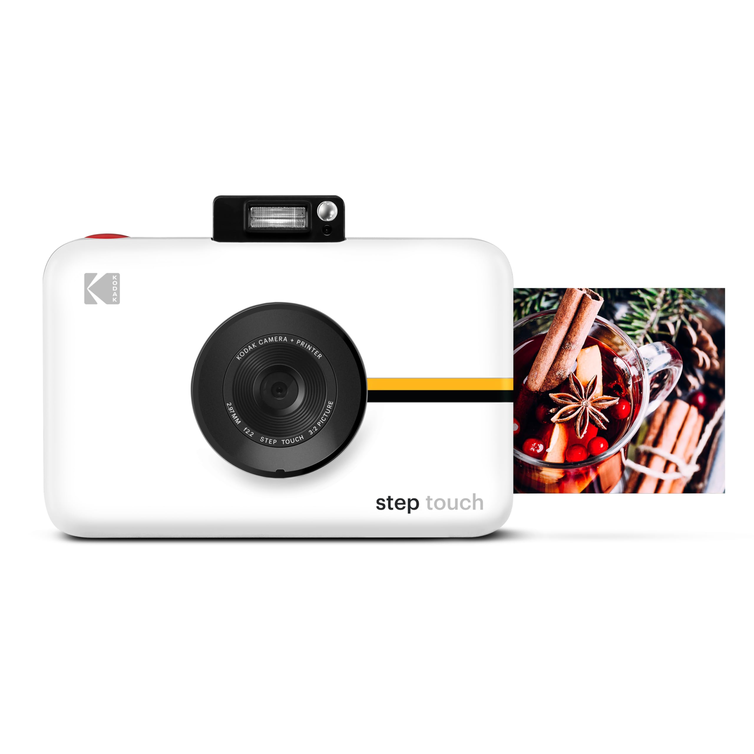 Kodak Step Touch | 13MP Digital Camera & Instant Printer with 3.5 LCD Touchscreen Display, 1080p HD Video - Editing Suite, Bl