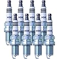 NGK (4469) LFR5AIX-11 Iridium IX Spark Plug (8 Pack)