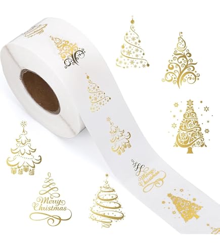 25 Weihnachtssticker „Statt Socken“ – Runde Aufkleber, 4 Cm Durchmesser, Matt (50 Stück)