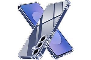 ivoler Coque pour Samsung Galaxy S25 FE 5G (Pas pour Samsung Galaxy S25), Ultra Transparent Étui de Protection en Silicone Antichoc avec Coins Renforcés, Clair Mince Souple TPU Bumper Housse