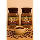 Jacobs Velvet%100 &Ccedil;&ouml;z&uuml;nebilir Kahve, 95 gr x 2 Adet