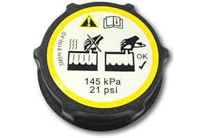 SOLARIS AUTOMOTIVE Radiator Expansion Water Tank Cap Coolant Tank Cap Cover Lid 1301104 30680002 LR000243, LF5015205A