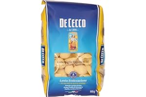 De Cecco Conchigli Rigate, 500 g (1er Pack)