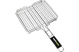 Cook'in garden GR018 - Griglia a Gabbia a 3 Livelli, 31 x 26 cm, Universale