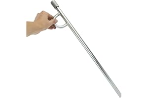 Black Country Metal Works Narrowboat Mooring Spike With Loop Hammer Top, Length: 620 mm (2'), Galvanised Steel