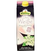 Pfanner Weißer Tee Zitrone-Holunderblüte, 6 x 2 l Packung