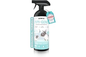 ARKA - PIPI-Weg Rodent Natural Odour Remover & Cleaner, Ideal for Cleaning Rodents Cages, Stables & Enclosures Organically Removes Rodent Urine, KOT, Markings and Odours Contents: 750 ml