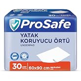 Prosafe Yatak Koruyucu &Ouml;rt&uuml; 60x90cm 30 Adet