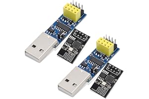 APKLVSR ESP-01 ESP Module WiFi série ESP CH340G USB sur ESP Série WiFi Board pour Arduino