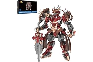 JMBricklayer Mech Robot de construction pour adultes 70160 - Figurine d'action - Jouet Mecha avec épée et articulations mobiles - Affichage à la maison - Pour garçons et filles