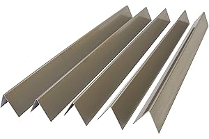 EWH - Barre Flavorizer per Weber Genesis S310, E310 / S320, E320 / S330, E330 - pannello di controllo montato lateralmente - fino all'anno di costruzione 2010, in acciaio INOX 1.4301,