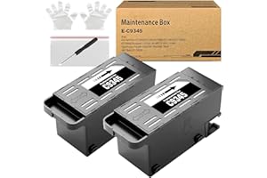 FANSHENG C9345 C12C934591 Compatible Ink Maintenance Box for WF-7840 WF-7830 WF-7820 WF-7310 Pro ET-M16680 ET-5880 ET-16680 ET-M16600 ET-8550 ET-8500 ET-5850 ET-5800 (2 Pack)