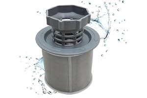 LICHTBLAU Micro filtro de malla color gris para lavavajillasI Repuesto de plástico para lavaplatos n. de fabricación 00427903, 10002494, 00492046, Siemens 427903