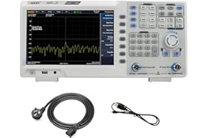OWON XSA810-TG 9-Zoll-LCD-Spektrumanalysator mit Tracking-Generator, Frequenzbereich 9 kHz bis 1 GHz, hohe Auflösung 1280 x 800 Pixel mit USB-Host, USB-Gerät, LAN, Kopfhörer, HDMI-Konnektivität