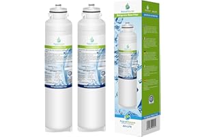 AQUAHOUSE 2x AH-LFR filtre à eau pour LG M7251242FR-06, Ultimate Water Filter, ADQ32617701, M7251242F-06, M7251253F-06, M7251253FR-06, ADQ32617703, GRP2470ACM Compatible