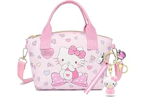 Driflo Kitty Handbag, Kitty Keyring, Kitty Bag, Kitty Backpack, Cartoon Bag, Play Purse, Make Up Handbag, for Birthday Gift