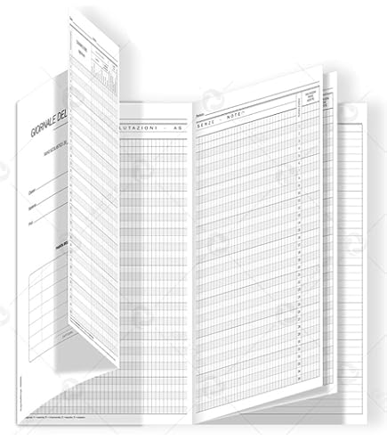 Registro 4 Colonne Edipro - 96 Pagine Formato 31x24,5 Cm - Foto 10