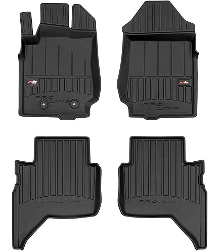 Tappetini In Gomma Per Ford Ranger T9 2023-2025 - Antiscivolo, Impermeabili, Per Console, Porte E Portabicchieri - Foto 9