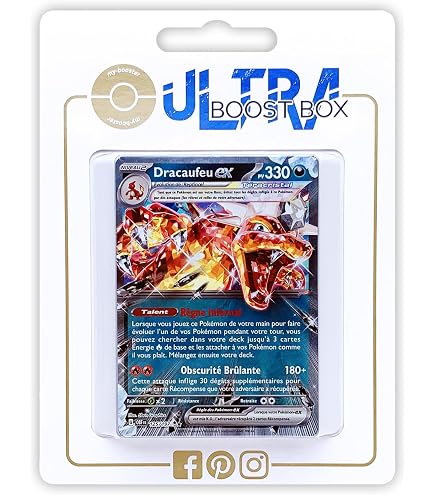 Carte Pokémon - Dracolosse ex - 159 - Flammes obsidiennes - Collection