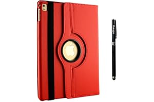 inShang Coque Compatible avec iPad Housse 9.7 Coque iPad 2018/2017/ air/air 2 Étui Case avec Veille/Réveil + Rotatif + Support Stylet