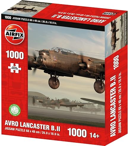 Airfix 1000-Piece Jigsaw Puzzle – Curtiss P-40B Warhawk Aircraft, Multi-Color Challenging Puzzle - View #6