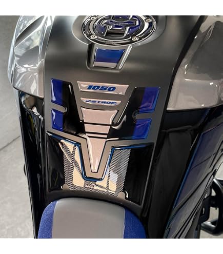 Resin Bike 3D-Harz-Aufkleber Für Suzuki V-Strom 1050 XT ABS 2022 – Schutz Vor Kratzern & Stößen, Made In Italy