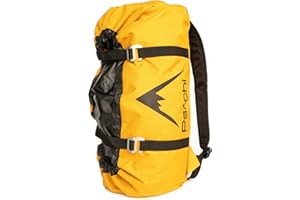 Psychi Rock Climbing Rope Bag | Lead Climbing Bag with Cover Ground Sheet Storage & Zip Pocket and Backpack Adjustable Carry Straps | Multiple Colour Options