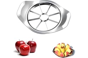 ZXFAD 1pcs Coupe Pomme en Acier Inoxydable, Vide Pomme, Coupe Poire, éplucheur de Pomme, Coupe Pomme à 8 Lames,Adapté aux Pommes et aux Poires