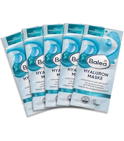 Balea Aloe Vera Maske Gesichtsmaske (10x8 ml), 80 ml : Amazon.de: Kosmetik