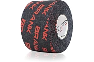 BRANK SPORTS Strap Dito per Sollevamento Pesi o nastro Crossfit per Evitare sfregamenti e Proteggere la Pelle, 9 m di Lunghezza e 3,8 cm di Larghezza. Benda coesiva Anti-Sudore per Un Grip performante