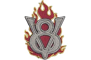 FROM HAWAII WITH LOVE - 420A - Hauteur: 9 cm - Ecusson Patch Brodé Thermocollant - Automobile V8 logo Muscle Car Pony