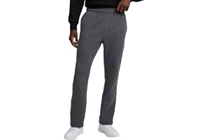 Champion herr Byxor Sweatpants, Powerblend, Fleece Open-bottom Sweatpants For Men (Reg. Or Big & Tall)