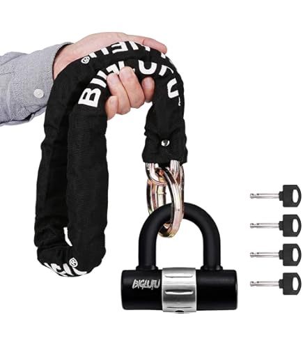 DoubleLock HAMMERHEAD, 1-Piece Heavy Duty Hardened Steel Integrated Chain Rod And Lock 6 8 Ft Long 090 055a - View #8