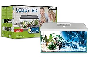 Aquael LEDDY PLUS RE 60 D&N 122730 Aquarium Set 8540 g White