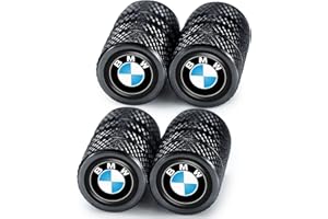 LABSTANDARD Bouchon de Valve de Pneu pour BMW Série 1 3 5 6 X1 X3 X7 X5 X6 Z4 Série 7 M, Bouchon de Valve de Voiture Résistant à la Corrosion, Noir