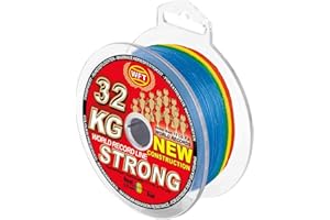 WFT geflochtene Angelschnur KG Strong Exact 350m Multicolor 0,22mm