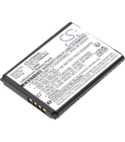 Set De 3 Batteries 800Mah Pour Téléphone Fixe Sans Fil Alcatel Mobile