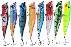 Sougayilang Minnow Esche da pesca Crankbaits Set Pesca Hard Baits Swimbaits Barca Topwater Esche Per Trota spigola Persico Pesca
