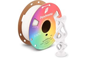 Polymaker Panchroma PLA-filament, matt bomull vit, 1,75 mm, 1 kg (2,2 pund) spole