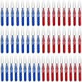 50PCS Interdental Brushes 2.5mm,3mm Tooth Cleaner Tooth Flossing Head Soft Picks Healthy