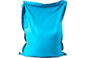 HH Home Hut Giant BeanBag Outdoor Garden Extra Large Chair Indoor Living Room Bean Bags Water Resistant Massive Floor Cushion Lounger XXL (Aqua)