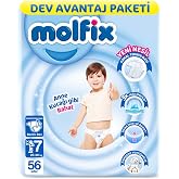 Molfix Kanal Teknolojisi Dev Avantaj Paketi 7 Beden XXL 56 Adet