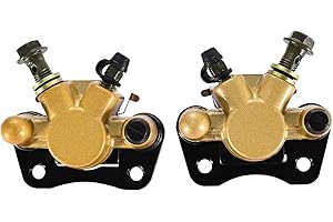 GOOFIT 1 Pair Disc Anteriore Del Disco Idraulico Del Freno Della Pinza Del Calibro Sostituzione Per Cinese 50cc 70cc 90cc 110cc 125cc Atv Quad