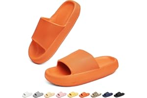 Geweo Pantoufle Douche Hommes Femmes Adultes Tongues Salle Bain Chaussures Unisexe Baignade Plage Massage Pieds Été Antidérapantes EVA Indoor Slipper Piscine Flipflops Tong