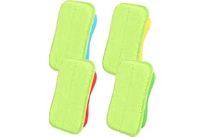 VIN BEAUTY 4 pieces microfiber chalk Eraser magnetic washable chalkboard eraser dry eraser reusable chalk eraser for chalk,whiteboard marker mit schwamm tafelschwamm,whiteboard schwamm,pinnwand magnetisch