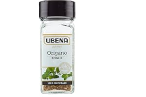 UBENA, Origano in Foglie, Ideale per insaporire Sughi, Marinature, Bruschette e Focacce, Formato Vasetto da 8 gr