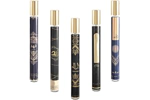 Parfym herr, 35 ml arabiskt doftset för män bärbar mini parfym-presentset långvariga dofter presentset för varje dag, present till födelsedag alla hjärtans dag jul