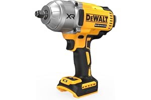 Dewalt XR DCF900NT akumulatorowa wkrętarka udarowa (18 V, 18 V, ½ cala uchwyt czworokątny z pierścieniem wyzwalającym lub HOG, moment dokręcania 1,396 Nm i moment zwolnienia 1,898 Nm, w zestawie